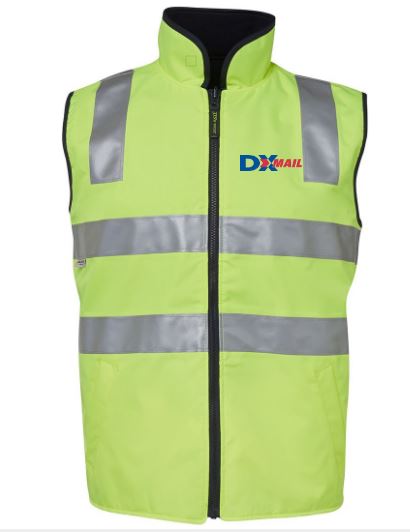 HI VIS (D+N) REVERSIBLE VEST